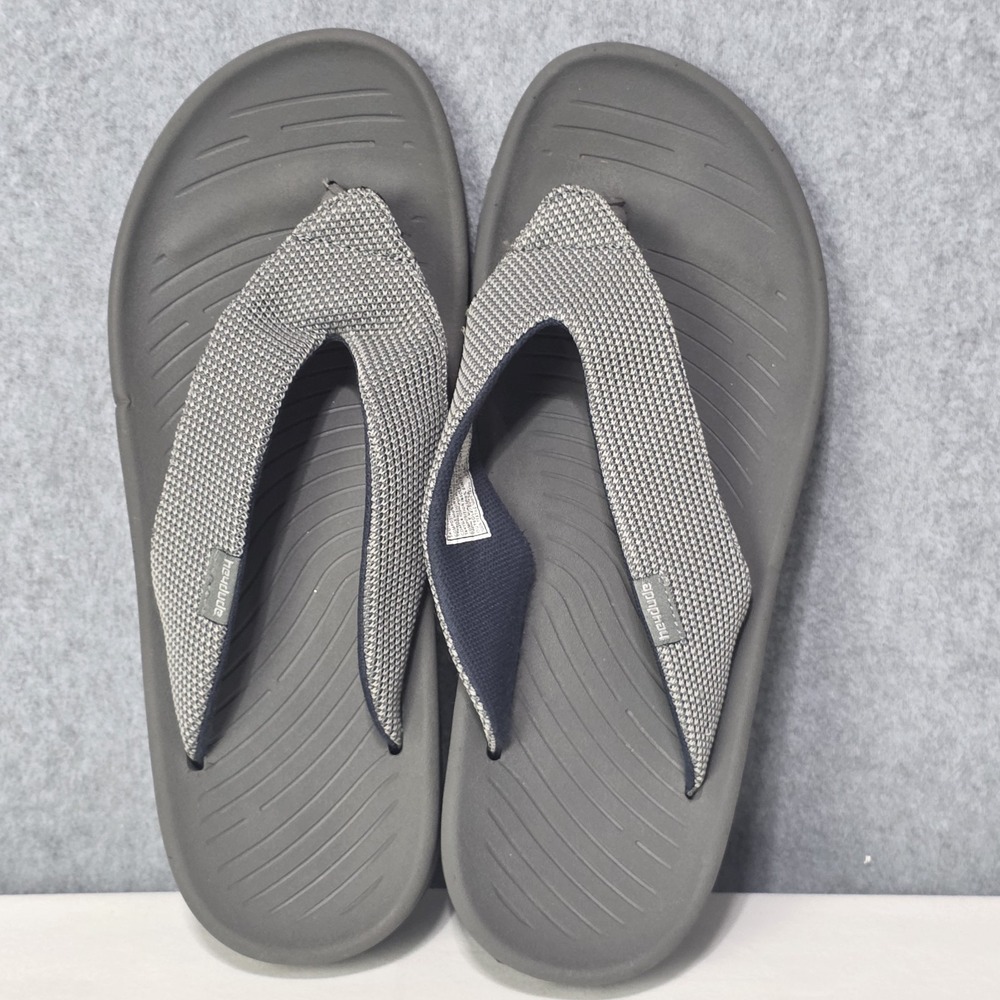 Hey Dude Slip On Sandles Men's Size 12 (US) Gray - Picture 5 of 9